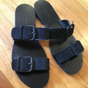 Everlane Buckle Slide Sandals